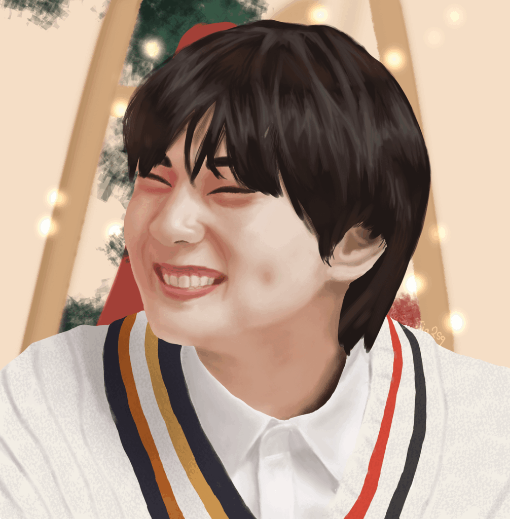 Made this Jungwon fanart for my friend's birthday yesterday! What do you think?