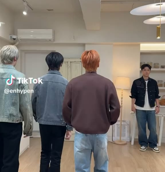 260417: Tiktok: Jay with TXT’s Beomgyu, Taehyun & Hueningkai