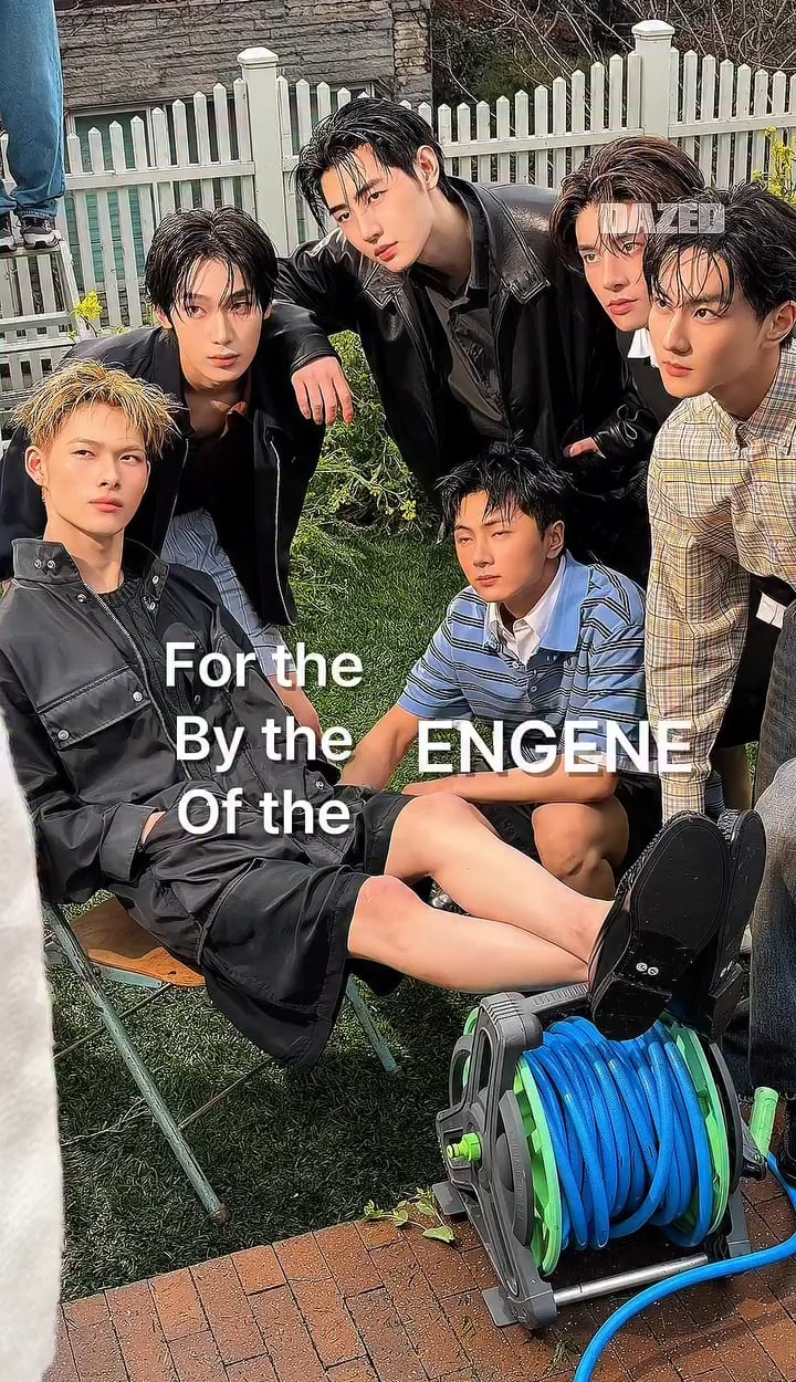 260417 dazedkorea Instagram update with ENHYPEN @ Dazed Korea May 2026 Issue in Prada