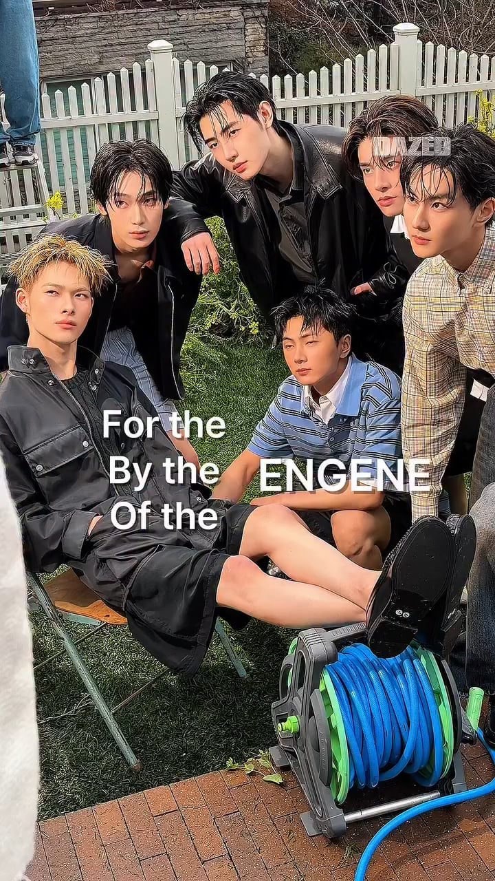 260417 dazedkorea Instagram update with ENHYPEN @ Dazed Korea May 2026 Issue in Prada