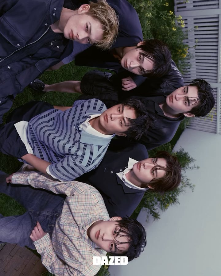 260423 dazedkorea Instagram: ENHYPEN @ Dazed Korea May 2026 Issue in Prada (2)