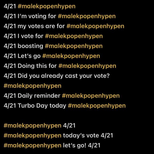 Today is Turbo Day for the AMAs voting! Is what I’m doing okay to avoid getting tagged as spam?