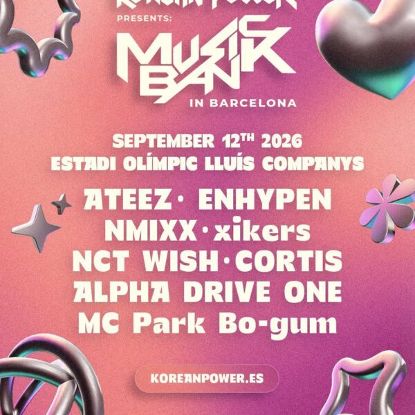 260424 ENHYPEN is part of the lineup for Music Bank in Barcelona on September 12