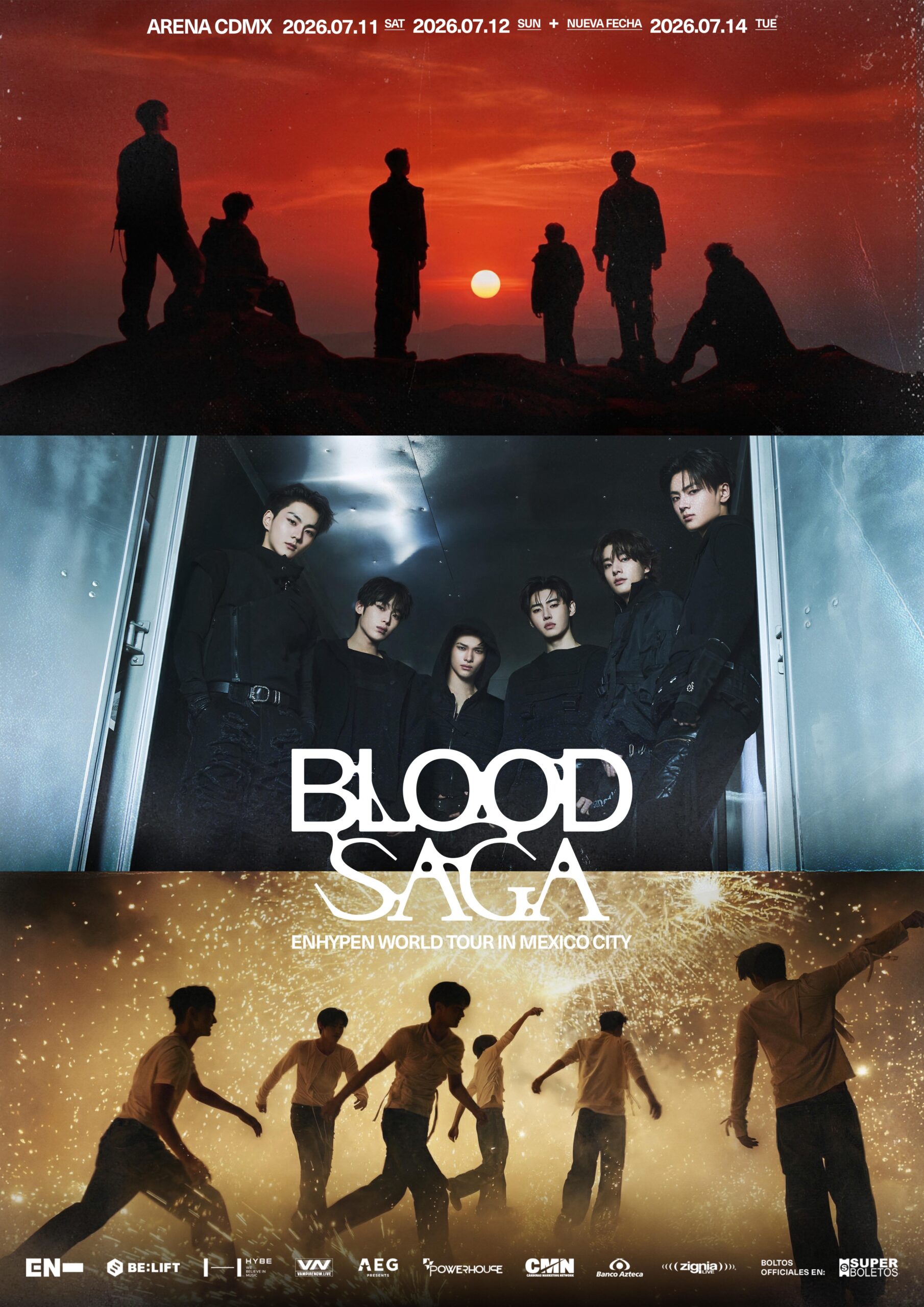 260428 [NOTICE] Additional Show for ENHYPEN WORLD TOUR 'BLOOD SAGA' IN MEXICO CITY