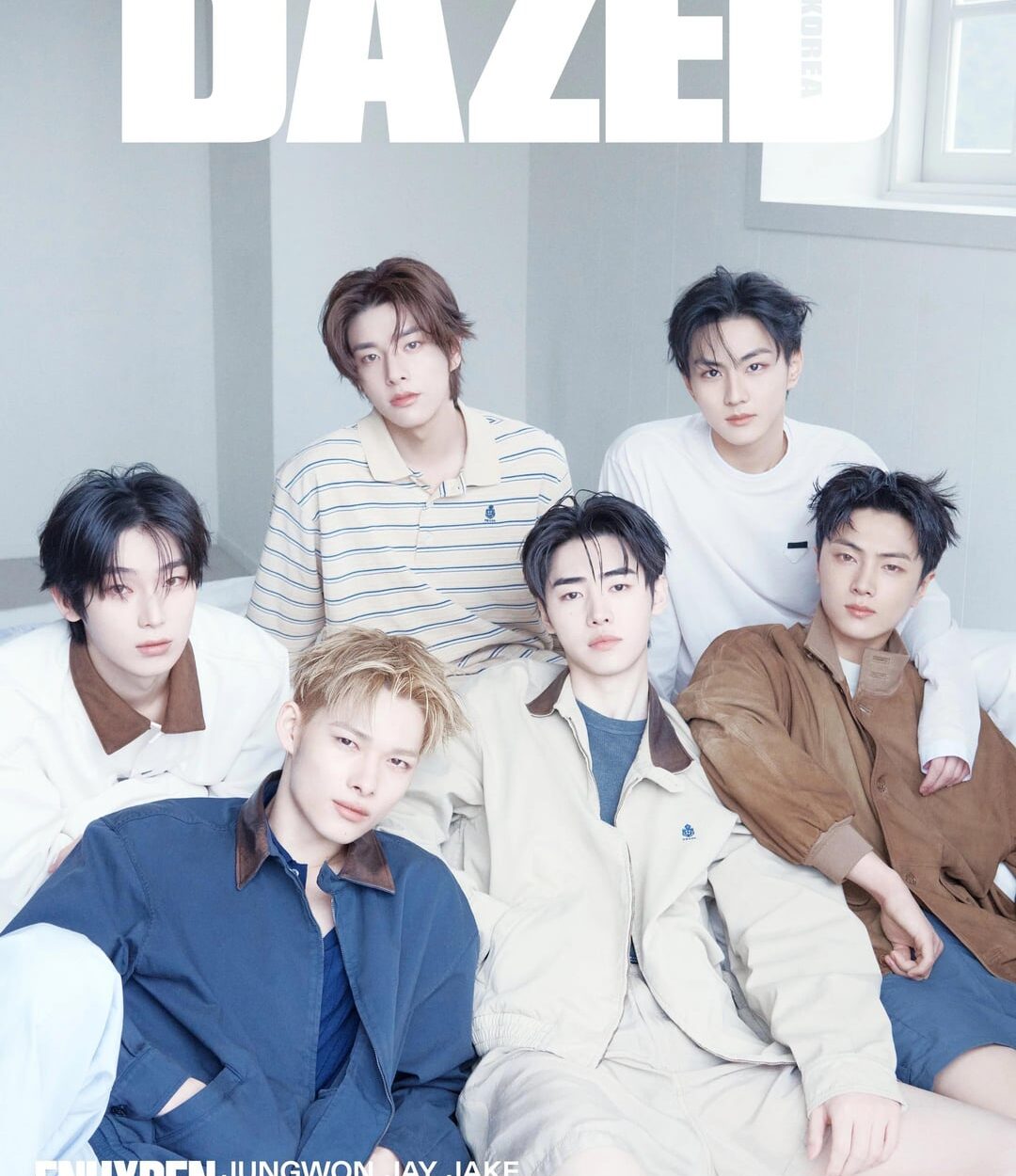 260416 ENHYPEN for DAZED & CONFUSED Magazine Cover May Issue 2026