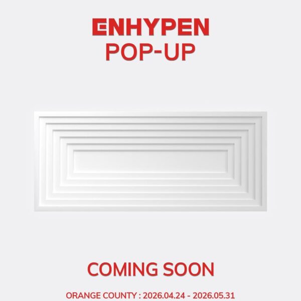 260417 Enhypen Pop-Up in Orange County, Bangkok, and Hong Kong Coming Soon