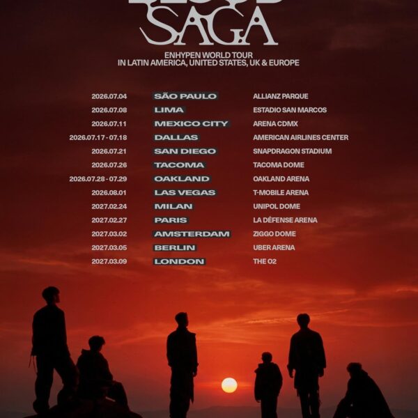 260415 [NOTICE] ENHYPEN WORLD TOUR 'BLOOD SAGA' IN LATIN AMERICA, UNITED STATES, UK & EUROPE Ticket Information