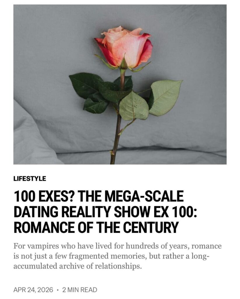 260424 Vampire Now added a new article to the Lifestyle section of their website