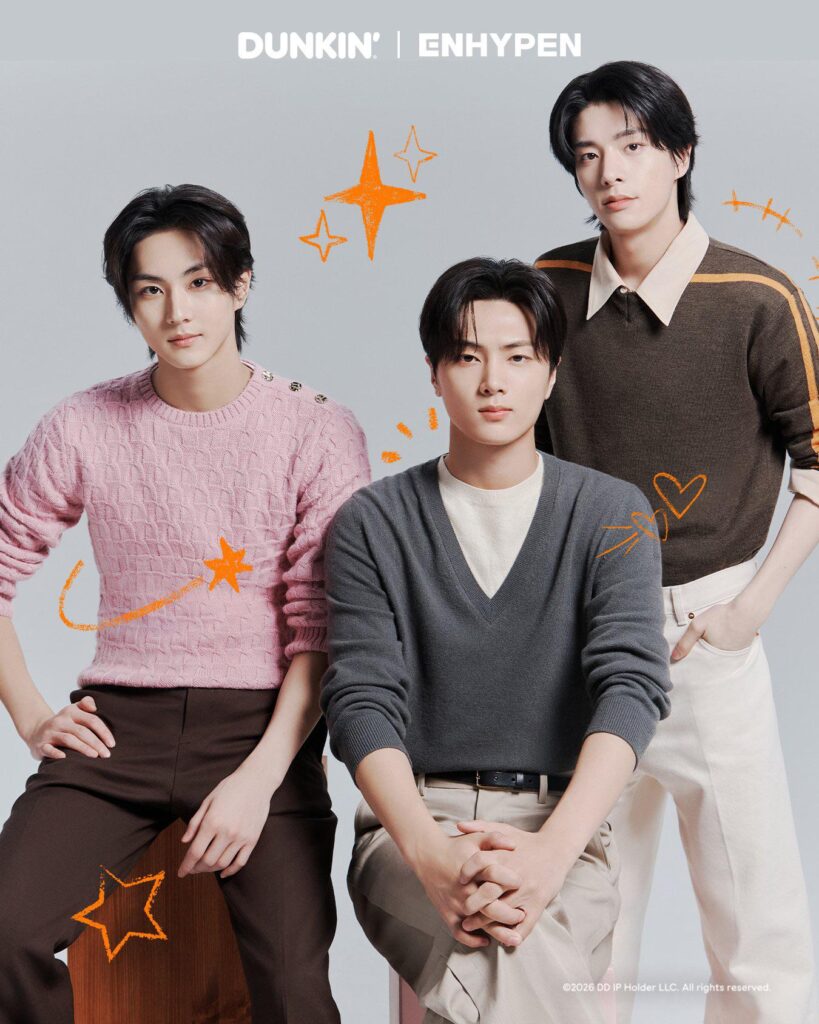 260520 Jungwon, Jay & Jake for Dunkin’ Philippines