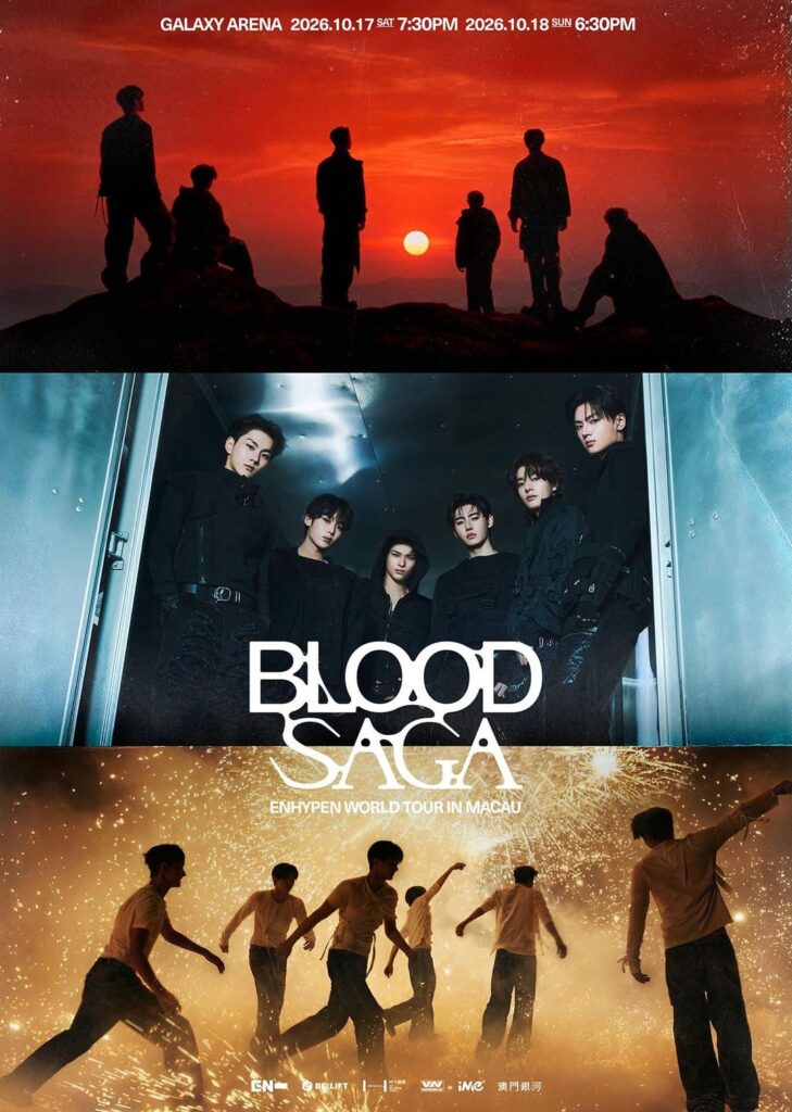 260504 [NOTICE] ENHYPEN WORLD TOUR 'BLOOD SAGA' IN MACAU Ticket Information