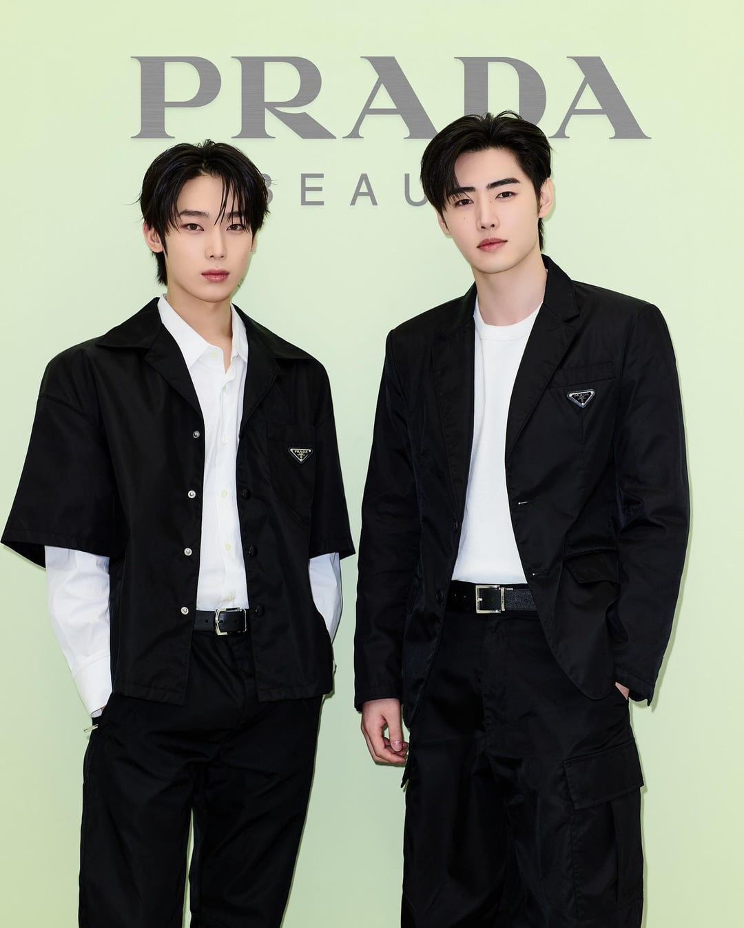 260501 Prada Instagram: Sunghoon & Sunoo @ Prada Beauty’s “Prada Touch Blush” Launching Event