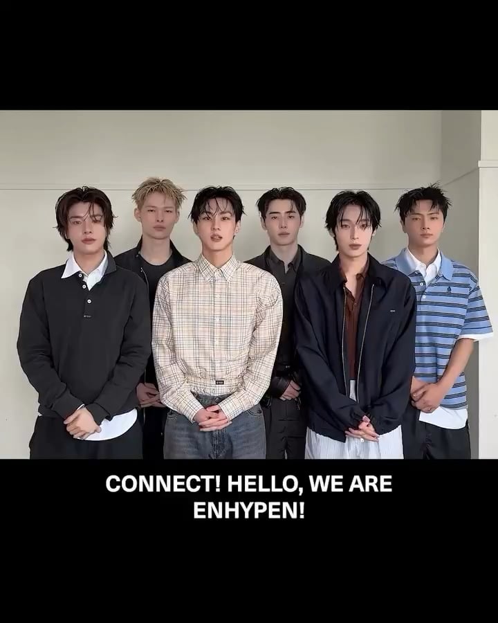 260511 greenhousetalent.kpop Instagram update with ENHYPEN
