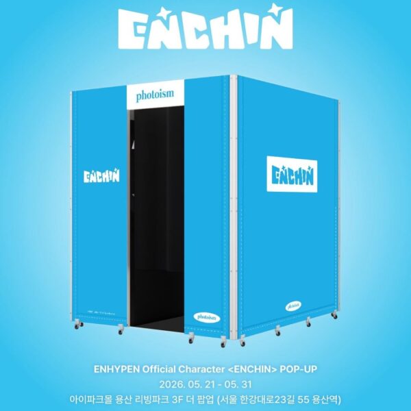260520 Photoism ENHYPEN Official Character <ENCHIN> POP-UP