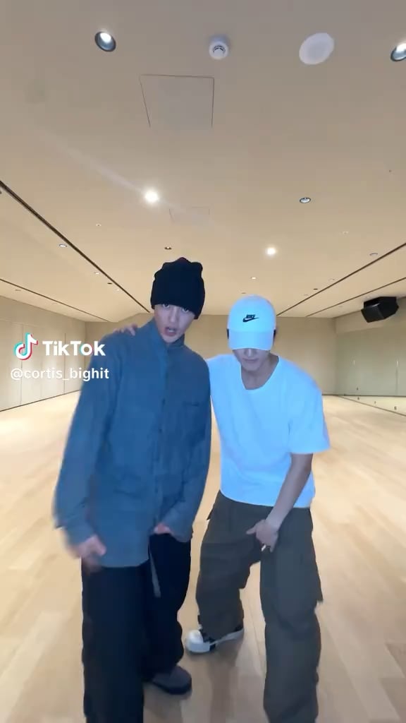 260510 CORTIS Tiktok: Keonho with Jungwon @ TNT