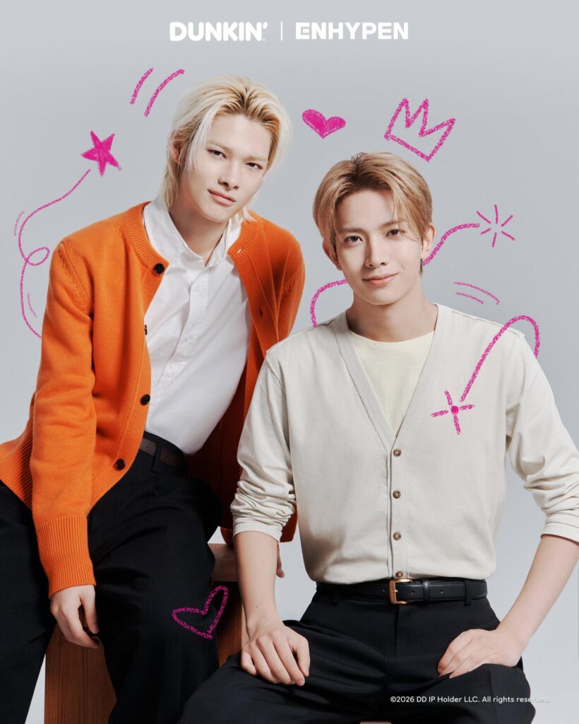 260513 Heeseung & Ni-ki for Dunkin’ Philippines
