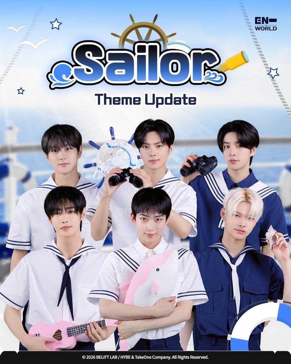 260528 ENHYPEN WORLD Theme Update: Sailor