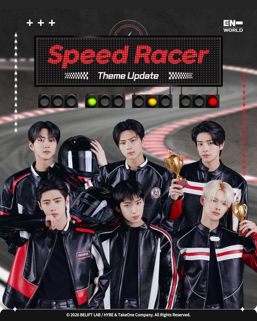 260507 ENHYPEN WORLD Theme Update: Speed Racer