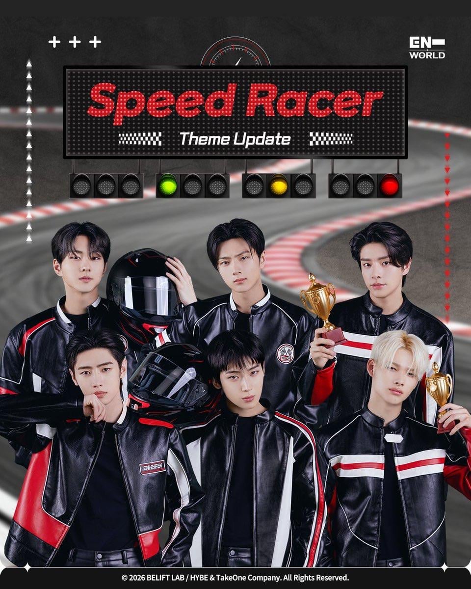 260507 ENHYPEN WORLD Theme Update: Speed Racer